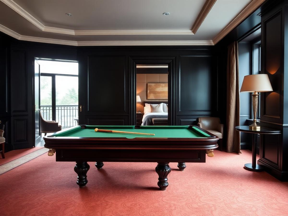 Interiér Billiard Suite