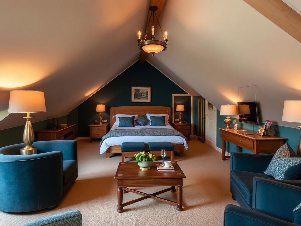Interiér Attic Luxury Suite